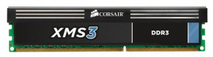 DDR3 8192Mb 1600MHz Corsair (CMX8GX3M2A1600C11) 2 RTL 2x4GB 11-11-11-30, 1.5V, XMS3 with Classic Hea Память