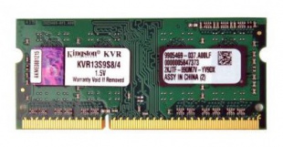 SO-DDR3 4096Mb 1333MHz Kingston (KVR13S9S8/4) RTL Non-ECC Память