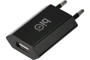 Bion USB-A, 5 Вт, черный [BXP-ADP-A-5B] Зарядное устройство