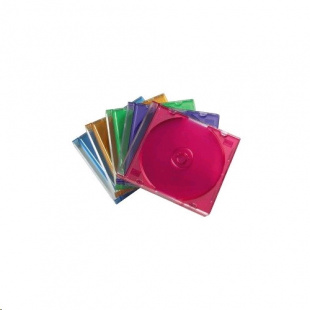 Hama на 1CD/DVD H-51166 Slim Box разноцветный (упак.:25шт) Коробка