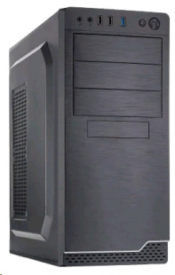 Foxline FL-816 Celeron G4930(3.7GHz)/4Gb/SSD240Gb/450W/DOS/Black Компьютер