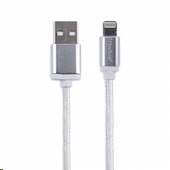 USB  2.0  AM/Lightning 1.3м Belsis BS3002B black Кабель