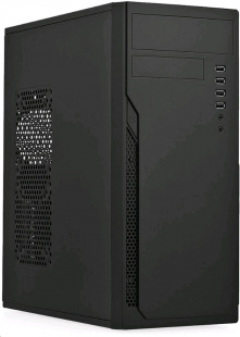 Foxline FL-301 Celeron G4930(3.2GHz)/4Gb/SSD240Gb/450W/DOS/Black Компьютер