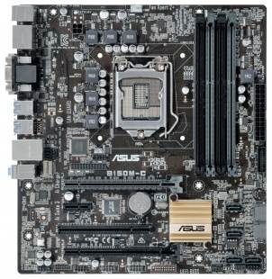 Asus B150M-C Soc-1151 Intel B150 4xDDR4 mATX AC`97 8ch(7.1) GbLAN+VGA+DVI+HDMI Материнская плата