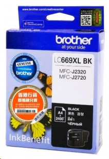 Brother Original LC669XLBK для MFC J2320 Картридж