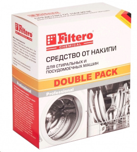 Filtero Ср-во от накипи СМ и ПММ, Double Pack, Арт.611 аксесуары