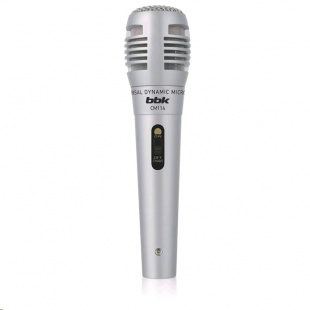 BBK CM114 серебристый 2.5м Микрофон
