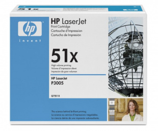 HP Original Q7551X для LJ P3005/M3035mfp/M3027mfp (13000 Картридж