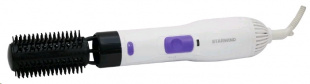 Starwind SHP8502 белый/фиолетовый фен-расческа
