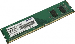 DDR4 4Gb 2133MHz Patriot PSD44G213341 RTL PC4-17000 CL15 DIMM 288-pin 1.2В Память