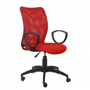 Бюрократ CH-599/R/TW-97N спинка красный сетка TW-35N сиденье красный TW-97N) Кресло