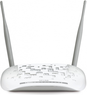 TP-Link TD-W8968 ADSL2+ 802.11g/n xDSL RJ-45/USB VPN +Router белый Модем