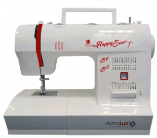 Astralux Happy Sew белый/рисунок швейная машина