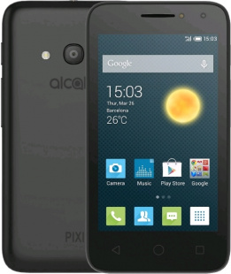Alcatel 4034D Pixi 4 4Gb Black Телефон мобильный