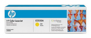 HP Original CC532A yellow для LJ CP2025/CM2320 (2 800 ст Картридж