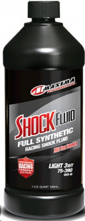 MAXIMA Synthetic Racing Shock Fluid Light 3WT / 1 liter  (FULL SYNTHETIC) Масла, присадки