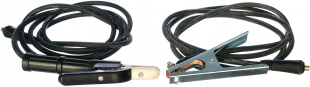 Комплект кабелей для сварки Калибр КГ1-16 (3+3м, в сборе с ДС-300 и ЗМС-300, вилка 10-25) Сварка, клемы, зажимы