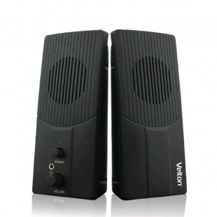 Velton VLT-SP209 2.0, 2Вт(1Вт*2), Аудио выход: 3,5 Jack, питание USB Колонки