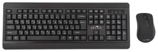 Oklick 260M клав:черный мышь:черный USB беспроводная Клавиатура+мышь