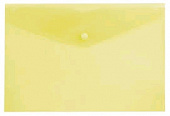 Бюрократ -PK804A5NYEL A5 непрозрачный пластик 0.18мм желтый Конверт