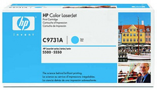 HP Original C9731A cyan для Color LaserJet 5500 Картридж