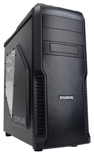 Zalman Z3 PLUS Black Mid Tower, ATX, USB3.0, 120mm Fan x4, fan controller, видео карты до 360мм, SSD Корпус