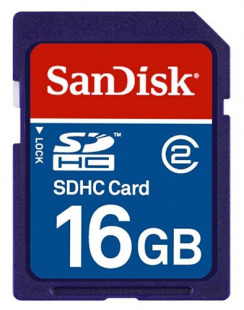 SDHC 16Gb Class4 Sandisk SDSDB-016G-B35 Флеш карта