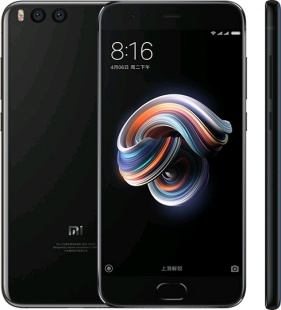 Xiaomi Mi Note 3 6/128Gb Black Телефон мобильный