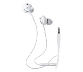 Devia Smart Series Wired Earphone - White (6938595312922) Наушники