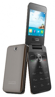 Alcatel 2012D Dark Chocolate Телефон мобильный