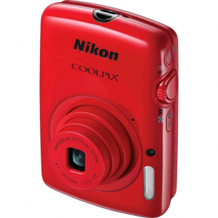 Nikon S01 red Фотоаппарат