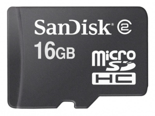 micro SDHC 16Gb Class4 Sandisk SDSDQM-016G-B35 without adapter Флеш карта
