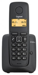 Gigaset A120 RUS Black RUS (черный) Телефон DECT