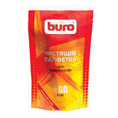Buro BU-Zsurface для поверхностей 100шт Запасные салфетки к тубе Салфетки