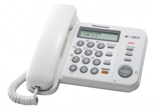 Panasonic KX-TS2358RUW (белый) Телефон проводной