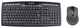 A4Tech 9200F (GR-86+G9-730FX) No any Lag GlRun Wir V-Track Desktop USB Gl Bk Клавиатура+мышь