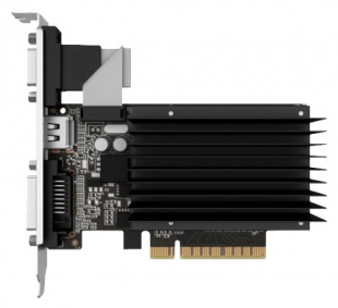 PALIT PCI-E PA-GT730K-2GD3H NV GT730 2048Mb 64b DDR3 800/1804 DVIx1/HDMIx1/CRTx1/HDCP oem Видеокарта