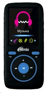 Ritmix RF-4450 4Gb Black/Blue MP3 флеш плеер