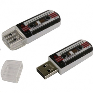 16Gb Verbatim Mini Cassette Edition 49397 USB2.0 черный/рисунок Флеш карта