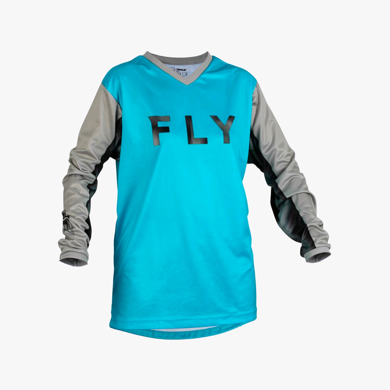 Fly RACING WOMEN'S F-16 (серый/голубой, 3/4, 376-83205) Мотоштаны