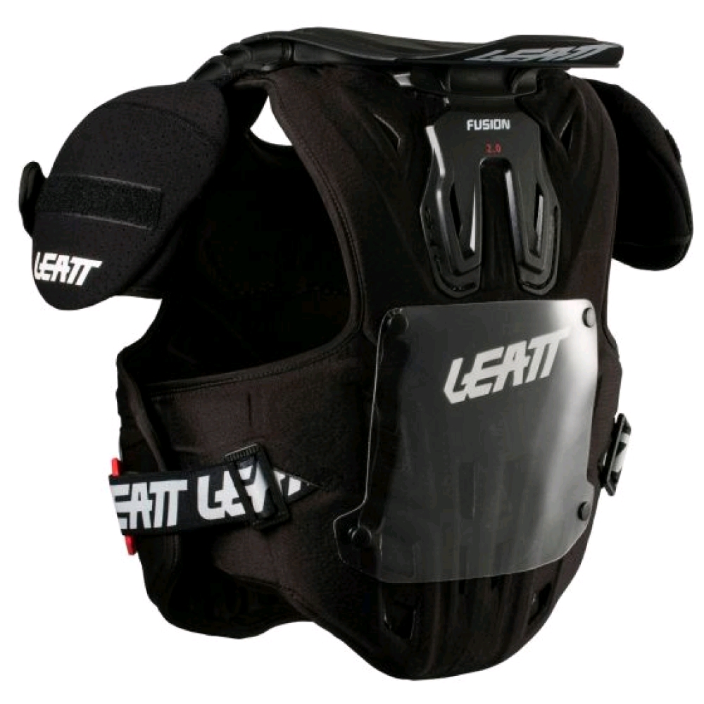 Пластина для номера Leatt Number Plate Fusion Vest 2.0 Junior (Black, OS, 2019 (4018010001))