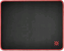 Коврики для мыши Defender Black M 360x270x3 мм, ткань+резина — фото, цена, купить
