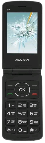 Maxvi E7 red Телефон мобильный