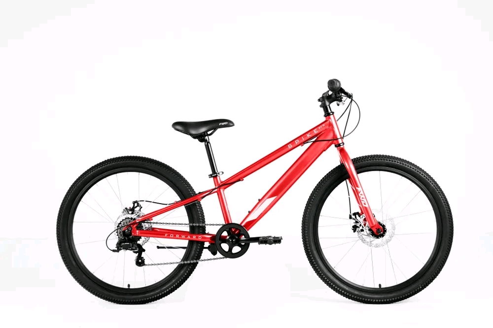 24 FORWARD SPIKE 24 D (24" 7 ск. рост. 11") 2023, красный/белый, IB3F47133XRDXWH велосипед