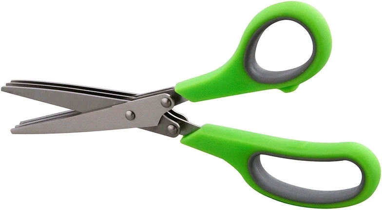 Ножницы для зелени KS-03, 3 лезвия, 19 см, нерж.сталь кухонные аксессуары