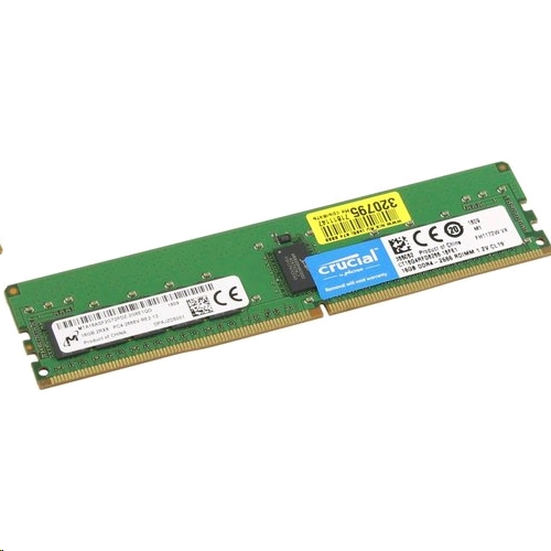 DDR4 Crucial CT16G4RFS4266 16Gb DIMM ECC Reg PC4-21300 CL19 2666MHz Память