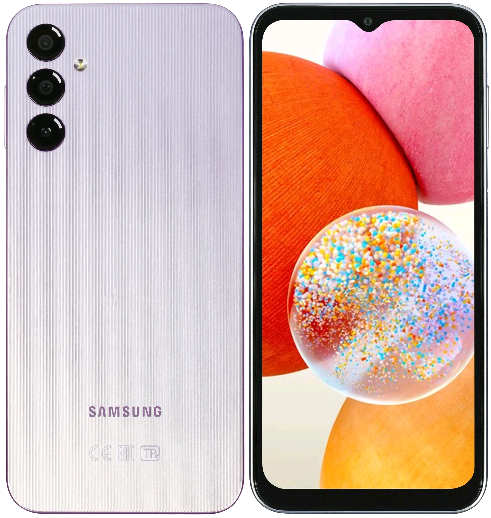 Samsung Galaxy A14 4/64Gb Silver Смартфон