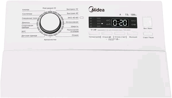 Midea MFE12W75B/W-C стиральная машина
