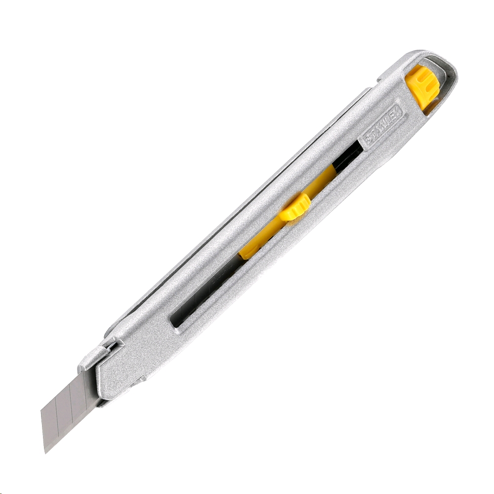 Нож Stanley "Interlock" 9-мм отламывающиеся сегменты 135х9мм 0-10-095 Нож со сменными лезвиями