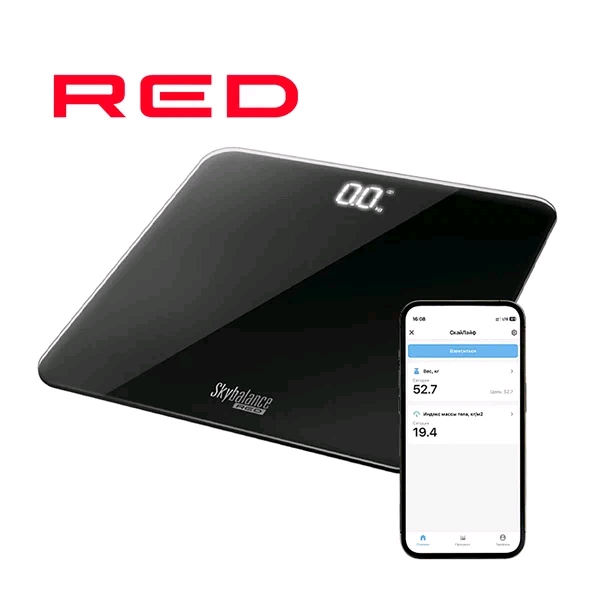 RED Solution Skybalance RS-744S, Черный весы